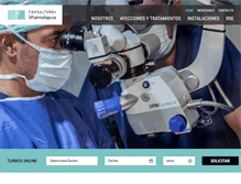 Tablet Screenshot of consultoresoftalmologicos.com
